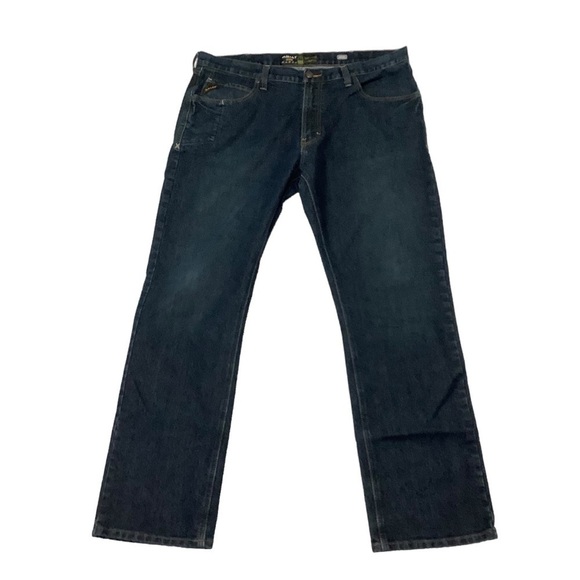 Ariat M5 Rebar Straight Leg Sz 40W 34L Dark Wash - Picture 1 of 8